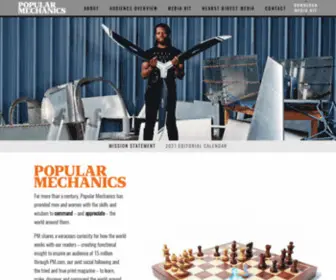 Popularmechanicsmediakit.com(Popular Mechanics Media Kit) Screenshot