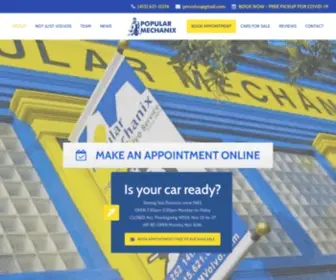 Popularmechanix.com(San Francisco Bay Area Independent Volvo Service & Repairs) Screenshot