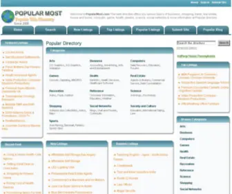Popularmost.com(Business) Screenshot