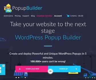 Popup-Builder.com(Popup Builder) Screenshot