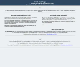 Popup168.com(HTTP Server Test Page) Screenshot
