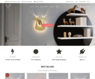 Popuplighting.com(Custom Lighting) Screenshot