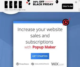 Popupmaker.com(Popup Maker) Screenshot