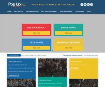 Popupraces.ie(Pop Up Races) Screenshot