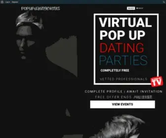 Popupspeeddating.com(Dating For Singles) Screenshot