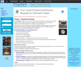 PopVet.se(Populärvetenskap) Screenshot