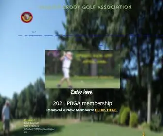 Poquoy.com(Poquoy Brook Golf Association) Screenshot