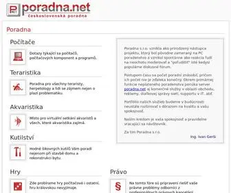 Poradna.net(Poradňa) Screenshot