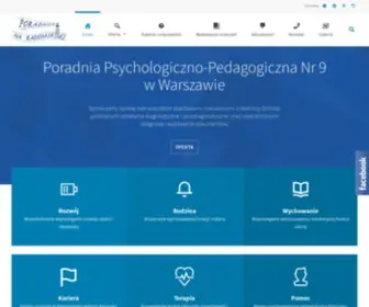 Poradnia9.waw.pl(Poradnia Psychologiczno) Screenshot