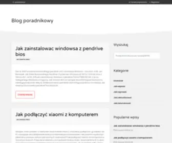 Poradniker.pl(Blog poradnikowy) Screenshot