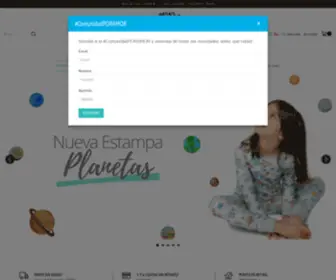 Poramoralatela.com.ar(Por Amor a la Tela) Screenshot