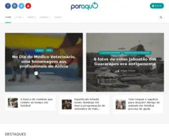 Poraqui.news(Poraqui news) Screenshot