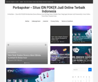 Porbapoker.com Screenshot