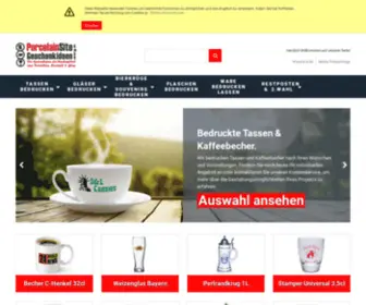 Porcelainsite.com(PorcelainSte Geschenkideen GmbH) Screenshot