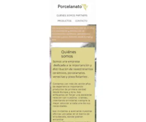 Porcelanatopulido.com.ar(Porcelanato Importador Directo) Screenshot
