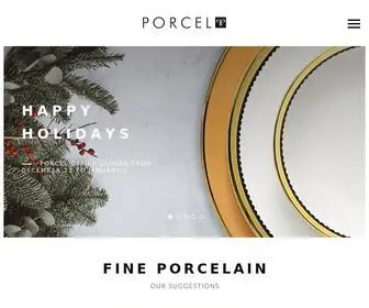 Porcel.com(Fine Porcelain) Screenshot