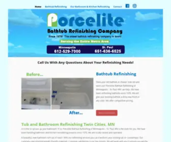 Porcelite.net(Bathtub Refinishing) Screenshot