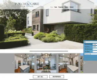 Porchandgable.com(Porch & Gable) Screenshot