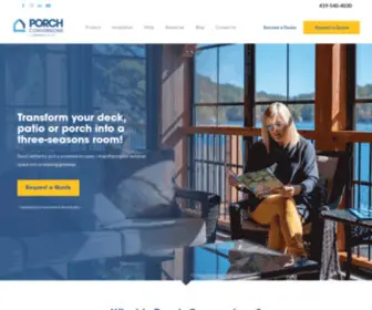 Porchconversions.com(Porch Conversions) Screenshot