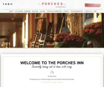 Porches.com(Hotels Near MASS MoCA) Screenshot