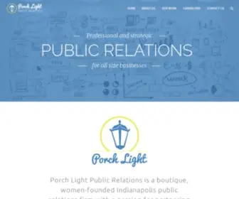 Porchlightpr.com(Porch Light) Screenshot