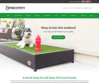 Porchpotty.com(Porch potty) Screenshot