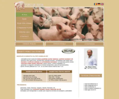 Porciderasa.ro(Porci de rasa) Screenshot