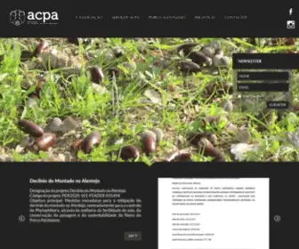 Porcoalentejano.com(ACPA) Screenshot