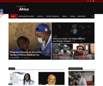 Pordentrodaafrica.com(Notícias sobre a África) Screenshot