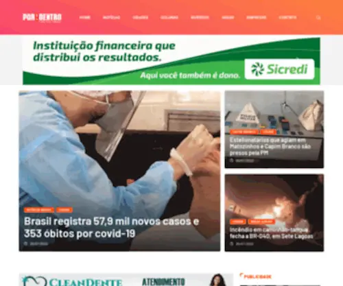 Pordentrodetudo.com.br(Por Dentro de Tudo) Screenshot
