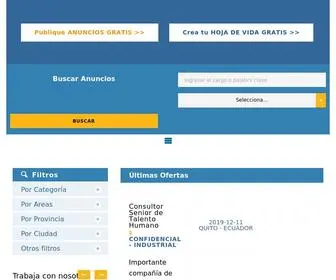 Porfinempleo.com(El mejor portal de Empleos del Ecuador) Screenshot