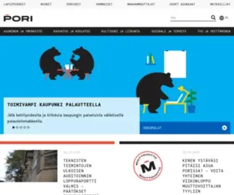 Pori.fi(Porin kaupunki) Screenshot
