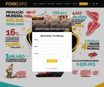 Porkexpo.com.br(Início) Screenshot