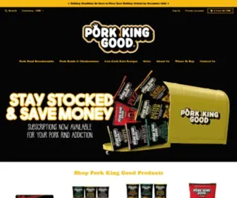 Porkkinggood.com(Pork King Good) Screenshot