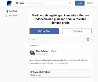 Porlak.com(Medsos Indonesia) Screenshot