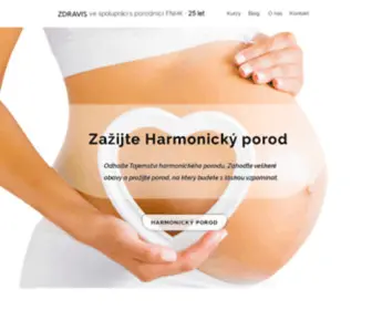 Porod1.cz(PŘEDPORODNÍ KURZ) Screenshot