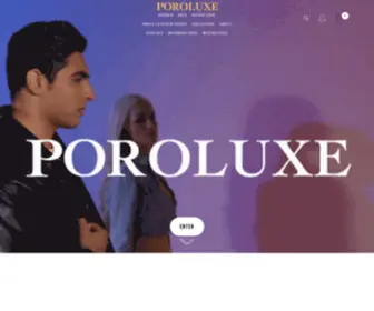 Poroluxe.com(POROLUXE) Screenshot