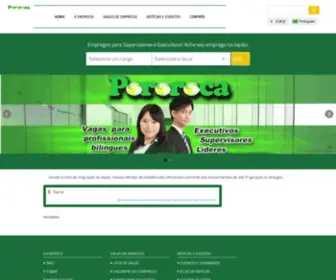 Pororoca-Job.com(Pororoca Job) Screenshot