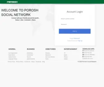 Porosh.net(Social) Screenshot