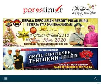 Porostimur.com(Mengabarkan Dengan Merdeka) Screenshot