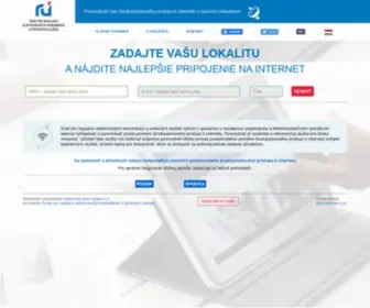 Porovnavacinternetu.sk(Porovnávač) Screenshot