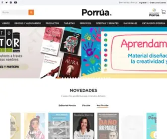 Porrua.com(Porrua) Screenshot