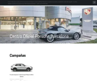 Porsche-Barcelona.com(Porsche Barcelona) Screenshot