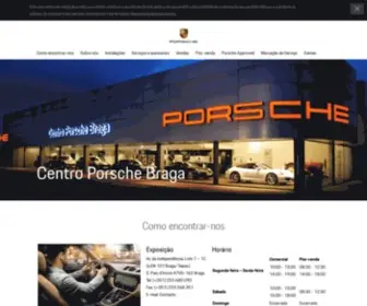 Porsche-Braga.com(Centro Porsche Braga) Screenshot