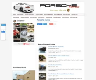 Porsche-Mania.com(Porsche Performance Mod & Tuning Guides) Screenshot