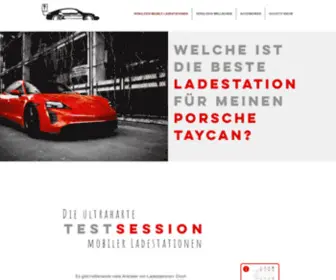 Porsche-Taycan-Ladestation.de(Porsche Taycan) Screenshot