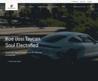 Porsche.fi(Porsche Finland) Screenshot