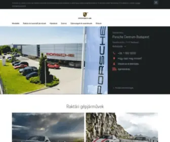 Porsche.hu(Porsche AG) Screenshot