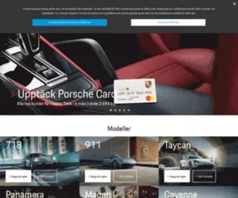 Porsche.se(Hem) Screenshot