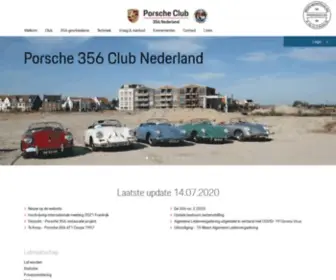 Porsche356Club.nl(Porsche 356 Club Nederland) Screenshot